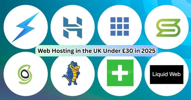 Web Hosting in the UK Under £30