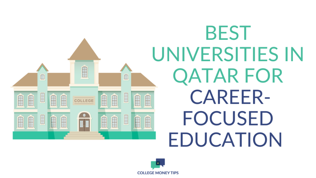 best universities in qatar image of building on campus