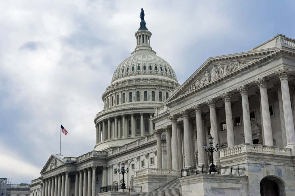 Capitol Hill, Washington DC, US.