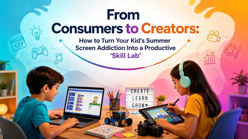 How to Turn Your Kid’s Summer Screen Addiction Into a Productive ‘Skill Lab’ – EdTechReview