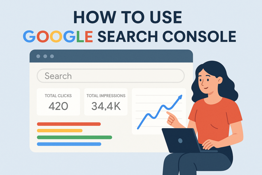 How to use Google search console