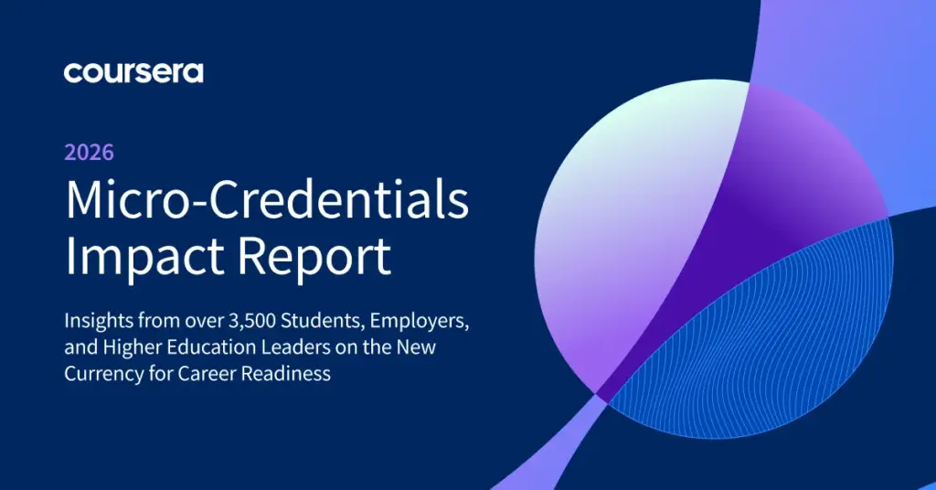 Introducing Coursera’s Micro-Credentials Report 2026: 94% of employers willing to offer higher starting salaries to graduates with micro-credentials