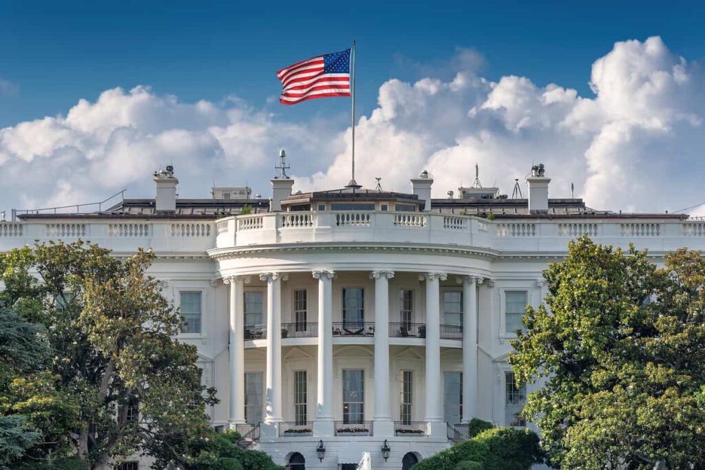 White House, Washington DC, USA.
