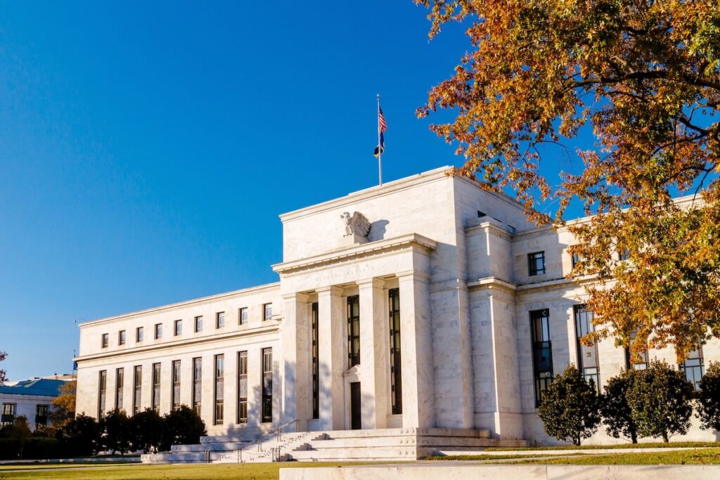 Federal reserve building, Washington DC. USA.